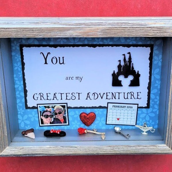 Disney Valentine's Day Gift-Disney Photo Gift-Disney Vacation Keepsake-Disney Christmas Gift-Disney Gift for Him-Disney Gift for Her-Disney