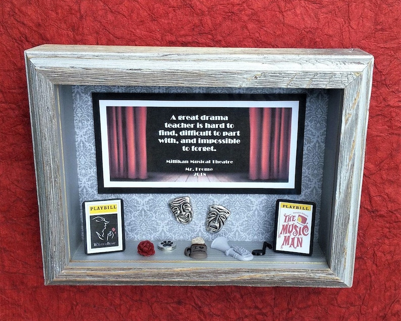 Drama Teacher Thank You Giftgift for Theater Teacherdrama Etsy