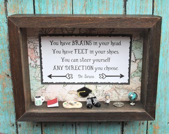 Class of 2026 Personalized High School Graduation Gift-Class of 2026 College Graduation Gift-Feature Any Quote-Dr. Seuss Graduation
