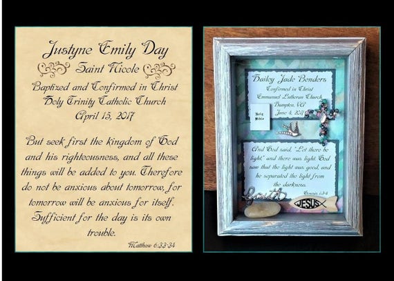 Gift for Goddaughter on Baptism Confirmation Christening,Matthew 5:14 You are the light of the world