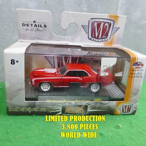 m2 machines RED 1969 Chevrolet Camaro SS/RS 396 auto-mods dxw