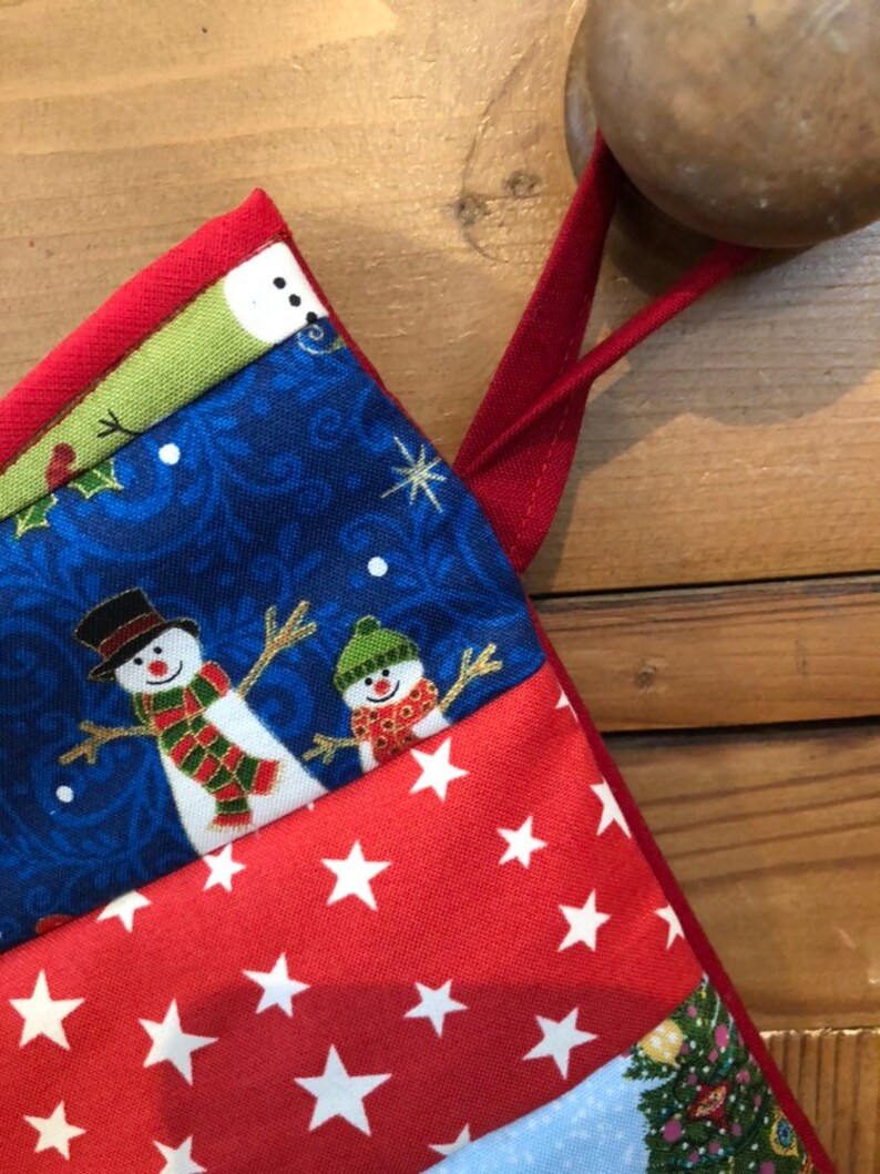Ready to Dispatch Handmade Personalised /'S/' Christmas Stocking LARGE
