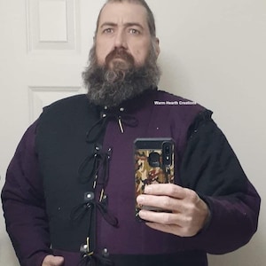 The Viking Thick Padded Full Sleeves Gambeson/ Aketon Jacket Armor/Medieval Gambeson /Celtic /Viking Jacket / SCA Larp  Gambeson