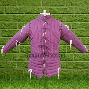 Vadderad bomullsrustningsdubbla: Riddarrustningskostym