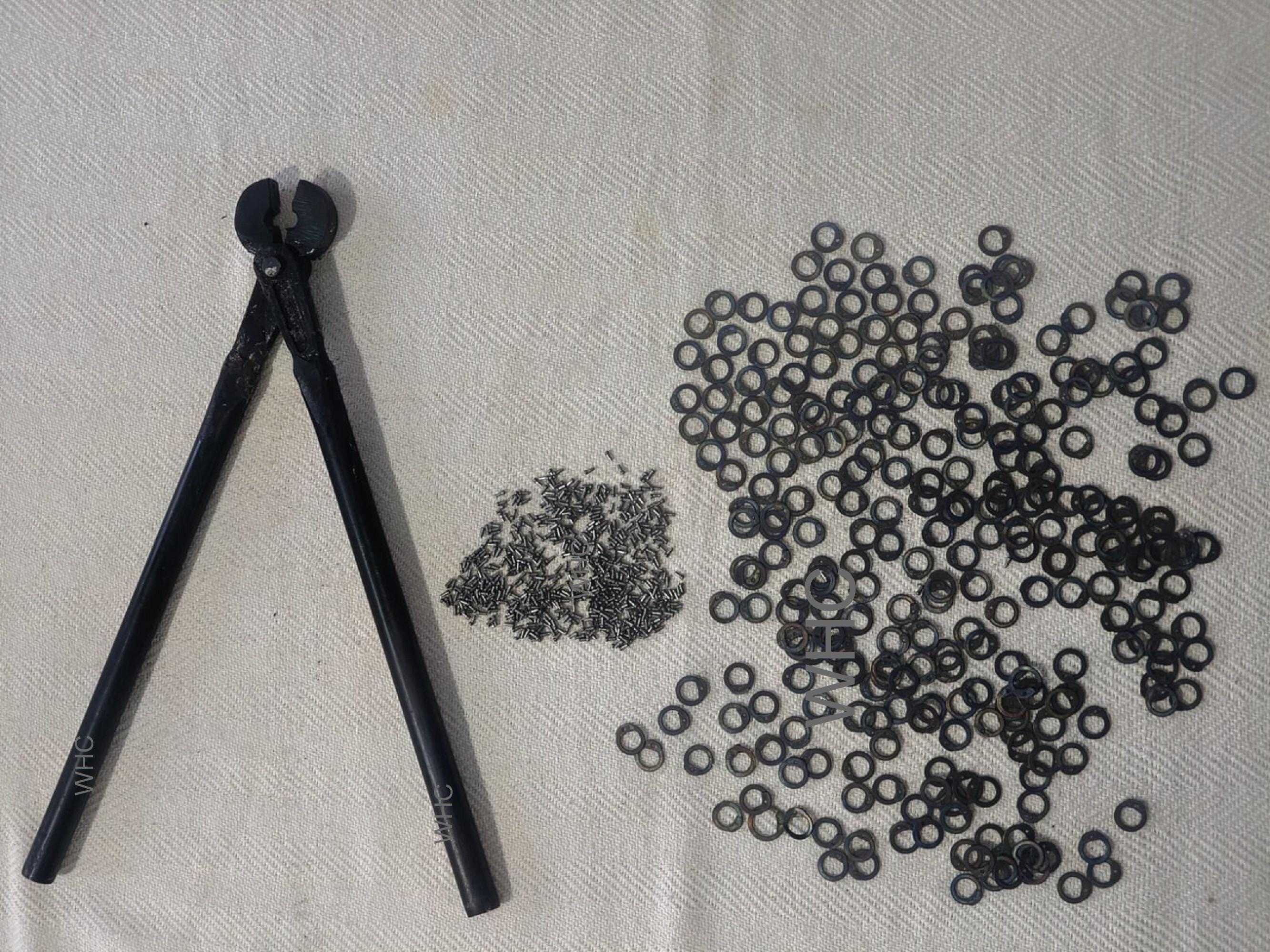 Titanium Flat Riveted Chainmail Rings With Rivets, Repair Kit: 18 Gauge ...