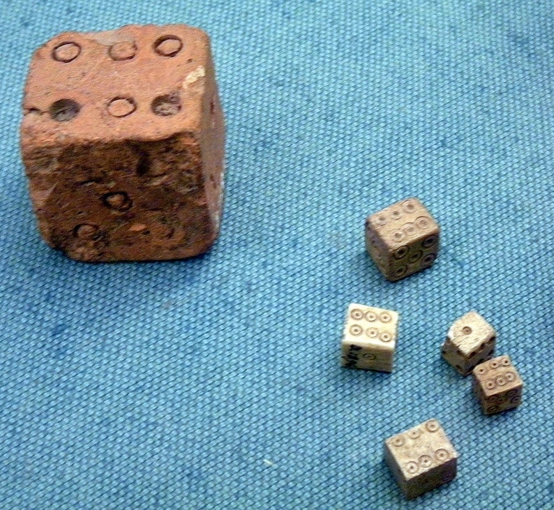 Handmade Bone Die, Viking Dice, Medieval Dice, Carved Dice, Betting Dice image 7