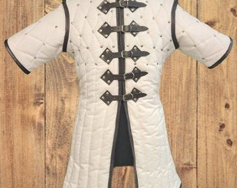 Medieval Padded Gambeson , Viking Armour Coat ,SCA Fighting Arming Jacket ,Gambeson Costume ,Christmas Gift