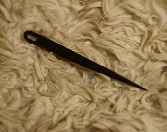 Large whc Horn Nalbinding Needle, Nalbinding Needle, Nålbinding Needle, Naalbinding Needle, Horn Needle