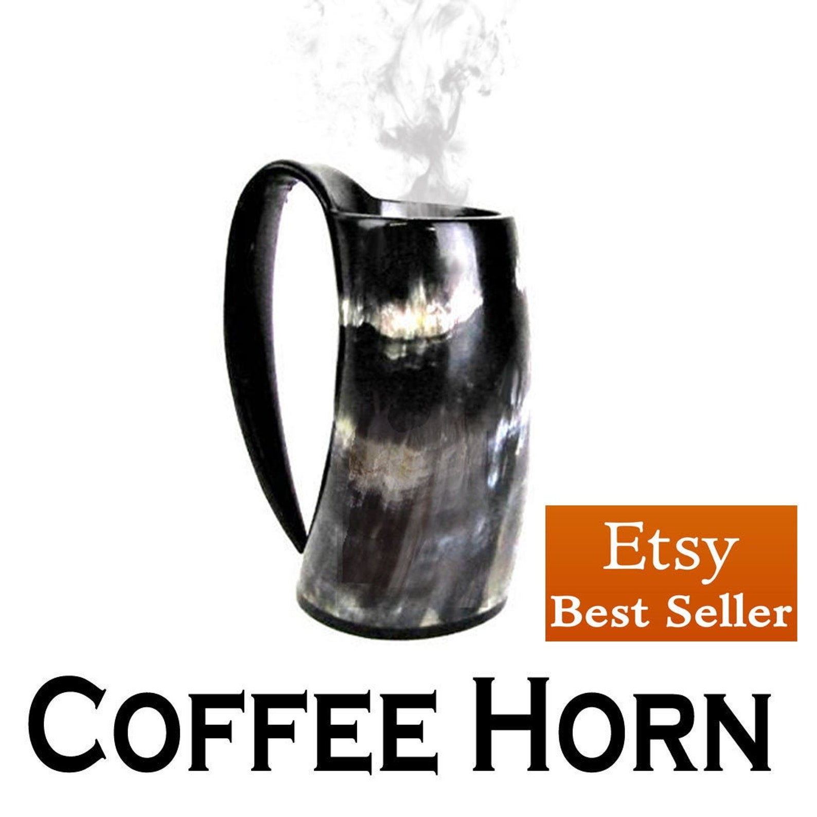 Coffee Horn Coffee Mug Viking Drinking Horn Mug Beer Mug Etsy