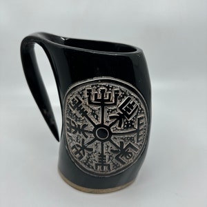 Viking Horn Drinking Mug | Beer Stein | Nordic Tankard | Genuine Ox Horn | 16-22oz Mug, Personalization-Birthday & Groomsmen&#39;s Gifts for Him