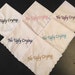 see more listings in the Wedding Handkerchiefs  section