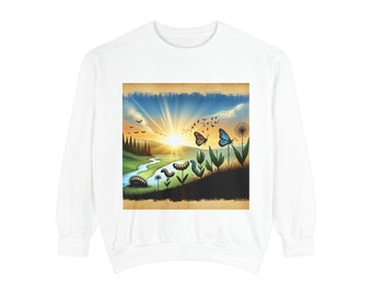 Copy of Unisex Garment-Dyed Sweatshirt