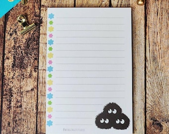 Ruß Sprite Notizblock | Anime Briefpapier | Studio Ghibli