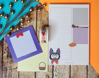 Jiji Stationery Set | Studio Ghibli Stationery | Kiki's Delivery Service