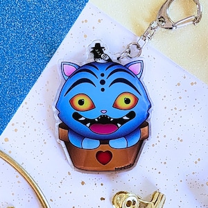 Derpy Keychain | Kpop Demon Hunters | Kpop Tiger and Magpie | Kpop Tiger