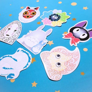 Totoro Sticker Studio Ghibli Anime Vinyl Decal My Neighbor Totoro Forest Spirit