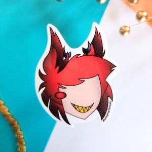 Hazbin Hotel Alastor Sticker | Hazbin Hotel Sticker | Radio Demon Sticker | Alastor Sticker