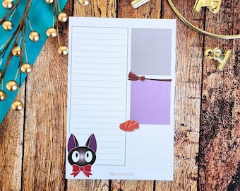 Jiji Notizblock | Kikis Lieferservice | Anime Briefpapier | Anime Büro