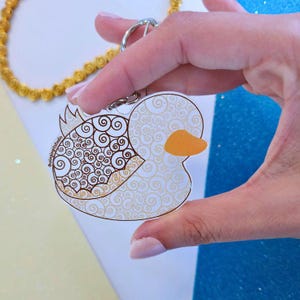 Turtleduck Keychain | ATLA Keychain | Turtle Duck