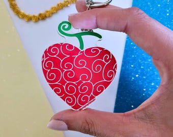 One Piece Keychain: Ope Ope Devil Fruit Charm