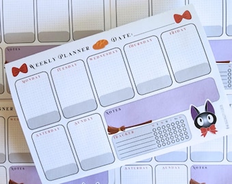 Agenda Semanal Jiji 2026: Calendário do Anime Serviço de Entregas da Kiki