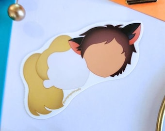 Catradora Sticker | She-Ra and the Princesses of Power | Catra and Adora