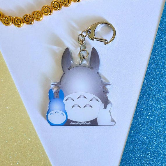 トトロキーホルダー：スタジオジブリアニメチャーム - Etsy 日本