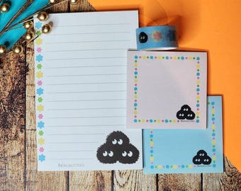 Schrijfbehoeftenset Roet Sprite | Studio Ghibli-briefpapier