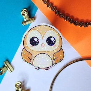 Owl Sticker | Cute Animal Sticker | Sticker Collection | Chibi Owl