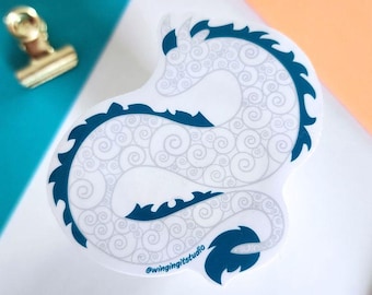 Haku Sticker | Spirited Away Sticker | Studio Ghibli