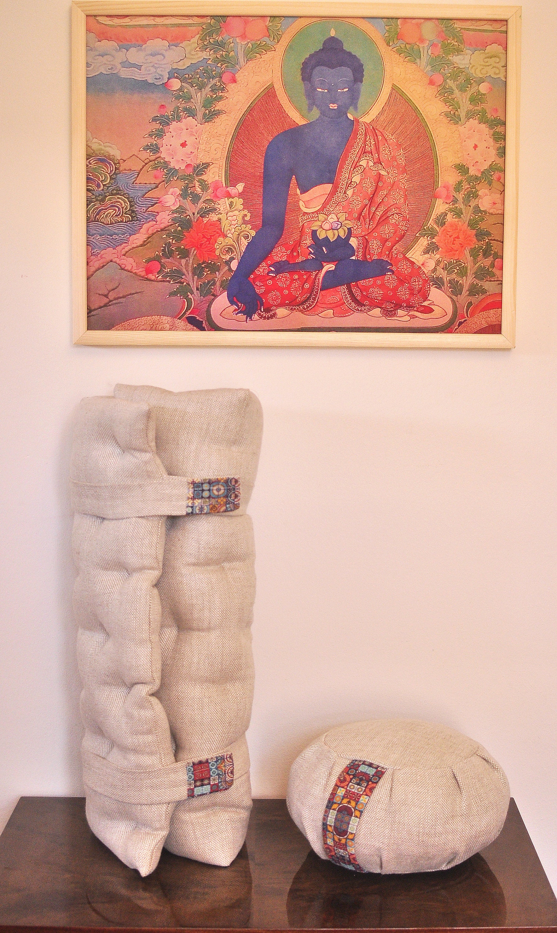 Zabuton with Zafu, Moon or Pouf Cusions | Pure linen | Top Quality!! …