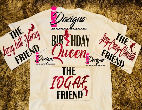 Birthday Girl Shirts Birthday Squad Shirt Friend Squad Birthday Party Women s Birthday Shirt Crew Birthday Shirt Birthday Queen Shirt Etsy