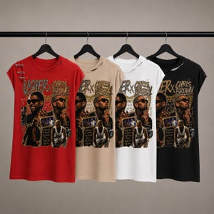 Pinned R&B Tour Inspired Unisex Tee, Chris Brown Shirt, Usher Tee, Breezy Tee, Graphic Tee image 3