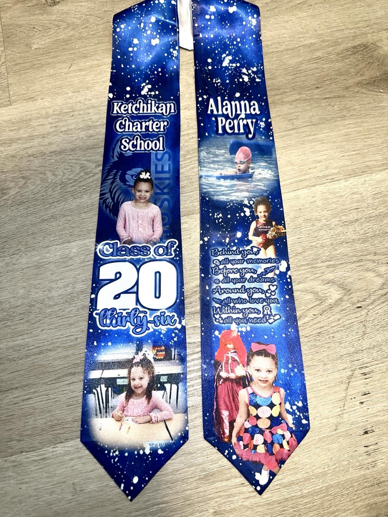 Youth Graduation Stole, Custom Stoles, Graduation Keepsake, 2025 ...