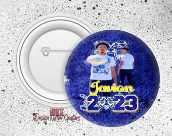 Graduation Custom Button Pins | 2024 Graduate