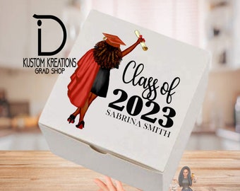 Graduation Gift Box, Custom Boxes, Custom Gift Box, Personalized Gift Box | Grads 2024