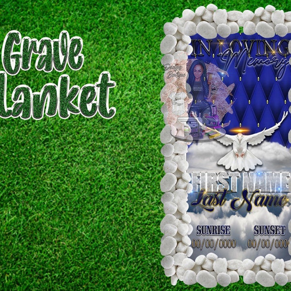 Grave Blanket Template Etsy Grave Blanket Template Etsy