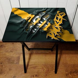 Custom TV Tray - NFL Themed Foldable Tray Table, Dinner Tray Table, Custom Christmas Gift