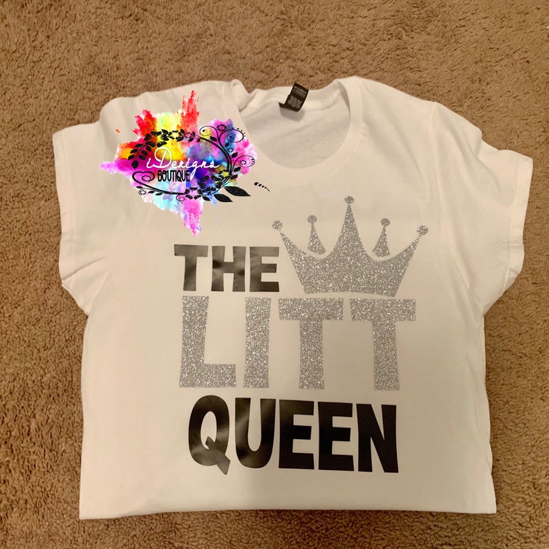 bling tees queen