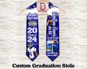 Custom Graduation Stole - Grad Stole Class of 2025