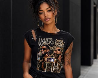 Pinned R&B Tour Inspired Unisex Tee, Chris Brown Shirt, Usher Tee, Breezy Tee, Graphic Tee