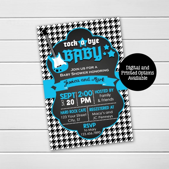 rock a bye baby shower