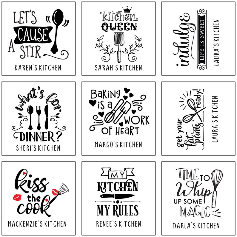 Custom Engraved Wooden Spoons with Logo Image Saying Etsy