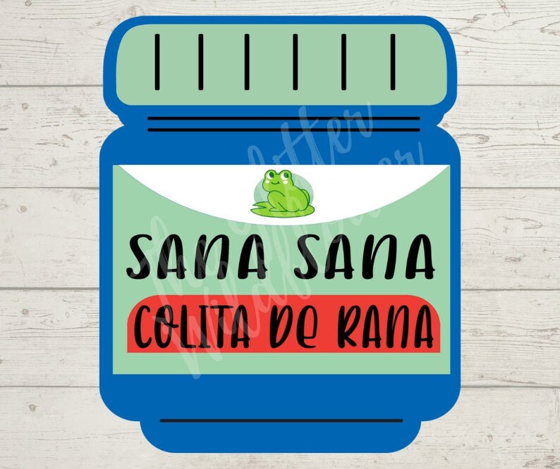 Sana sana colita de rana instant download Etsy