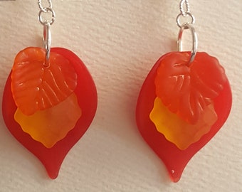 Autumn Leaf Earrings