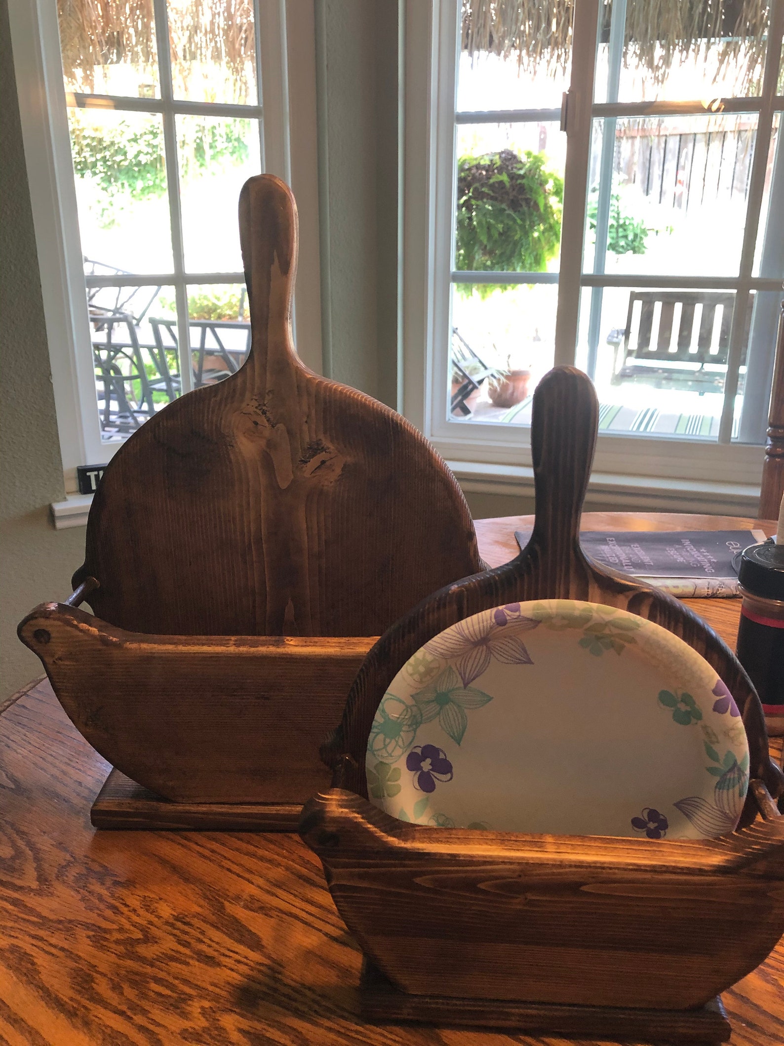 Picnic Paper Plate Holder Etsy