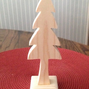 Wooden pine or Red Cedar tree