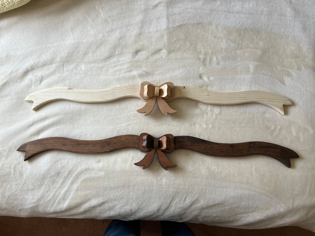 Small Rustic Bows Country Styled Wood Bow - Etsy