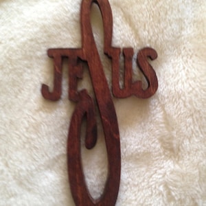 Christian cross that makes a statement of faith