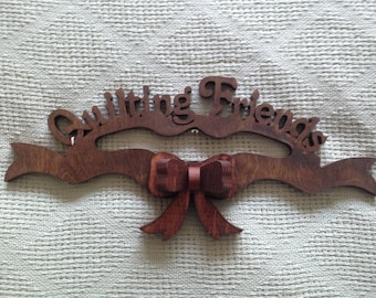 Quilting Friends wall hanging